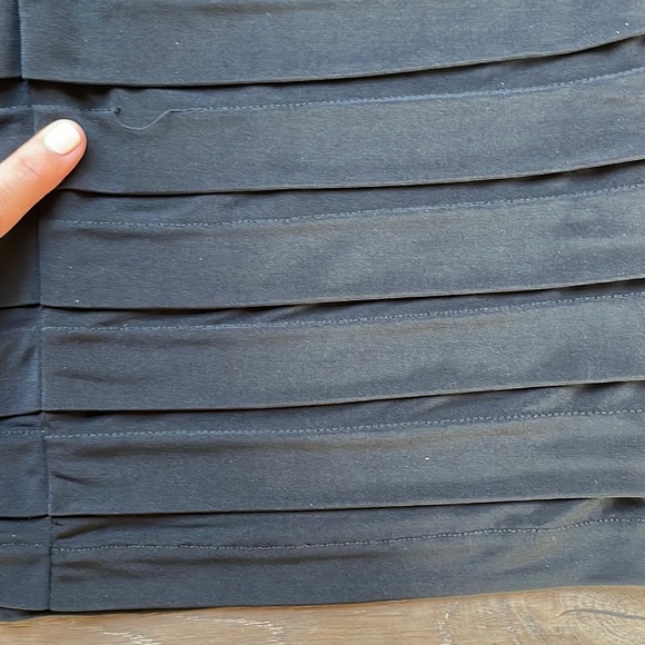 Ann Taylor Black Cocktail Dress  LBD Size 4 - Picture 3 of 5